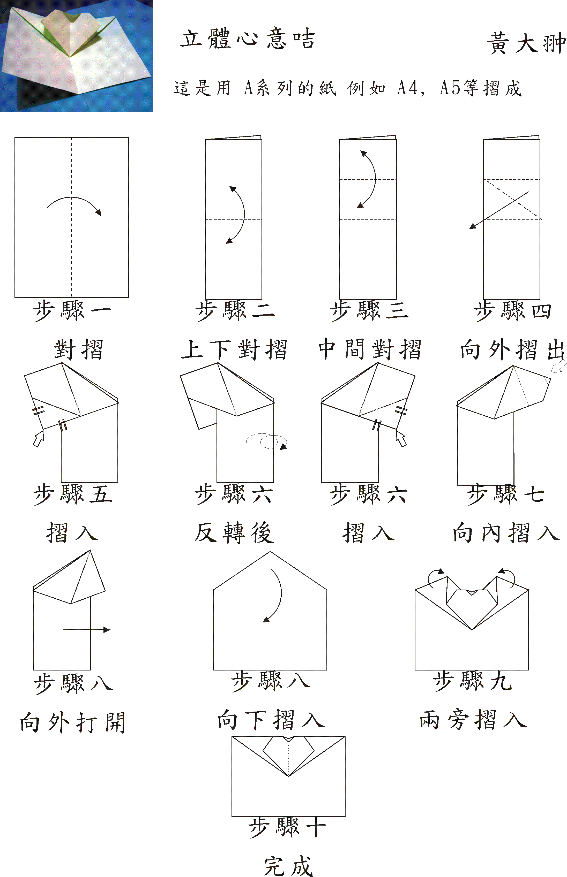 Inside Reverse fold